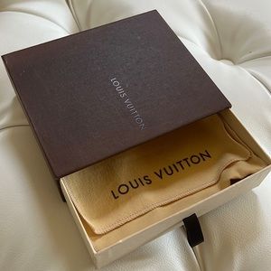 LV Drawer Box & Dust Bag